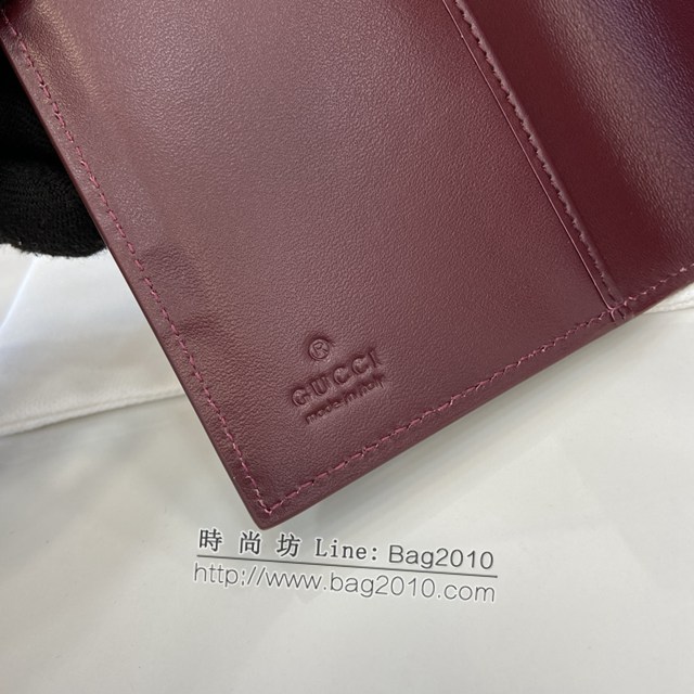 Gucci專櫃古馳最新款飾熊貓細節GG迷你錢包 jh2022型號：810072